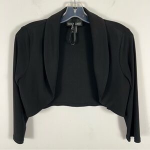 ❤️ FRANK LYMAN Black Bolero Jacket 8